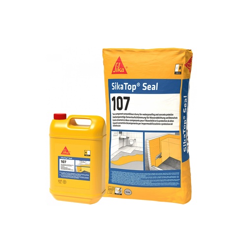 سيكا توب سيل 107 مجموعة 25 كجم